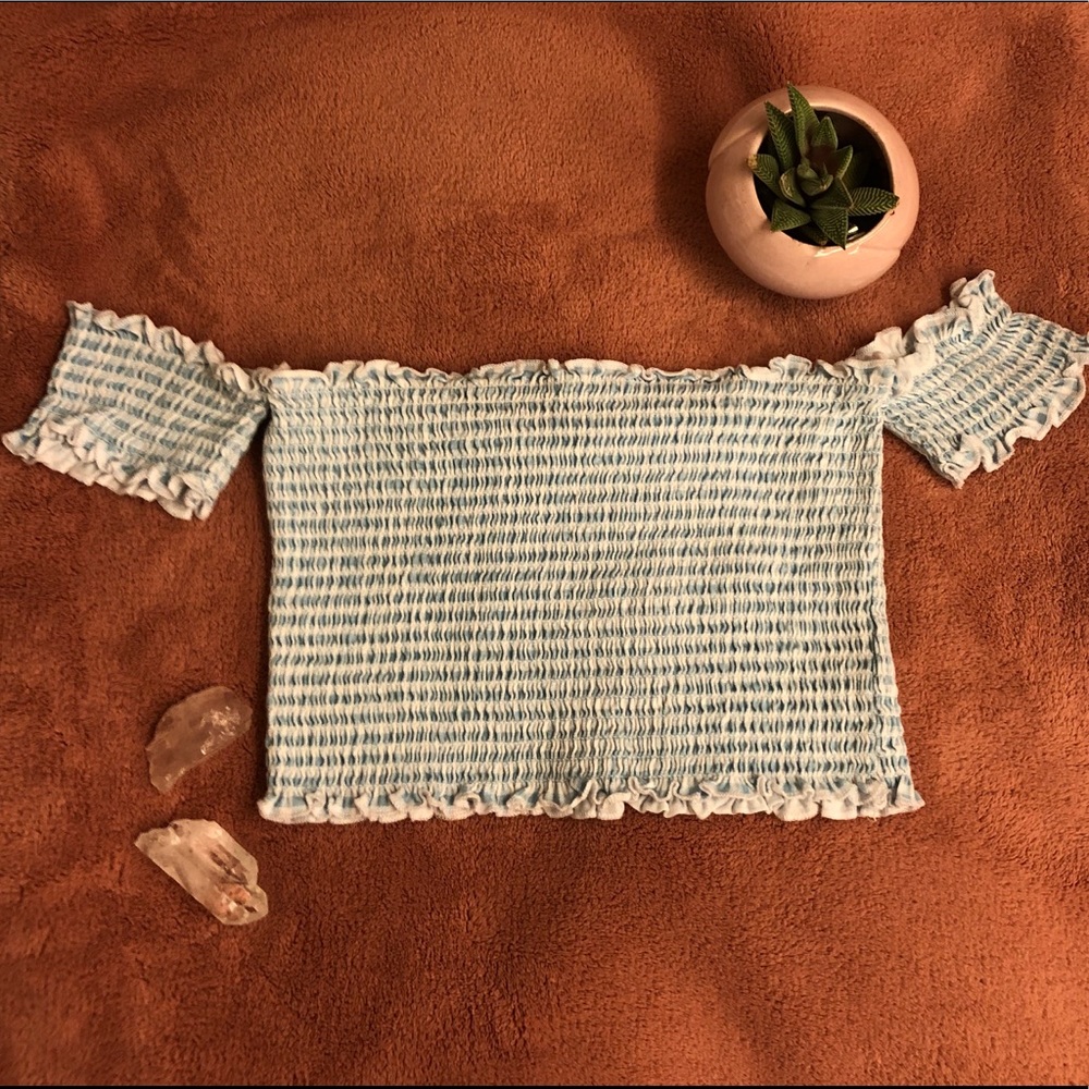 stretchy tube top with sleeves